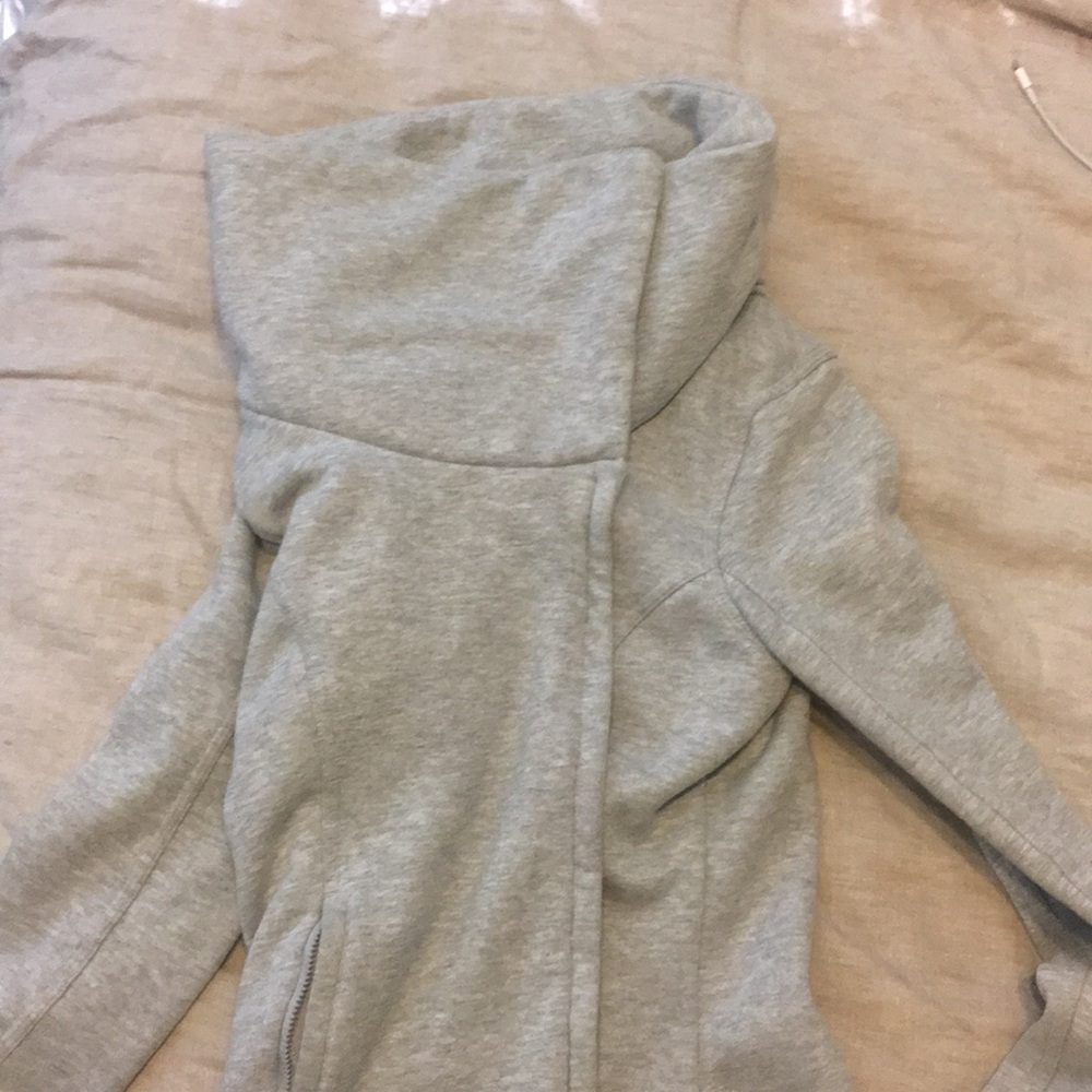 Lululemon wrap jacket with high collar